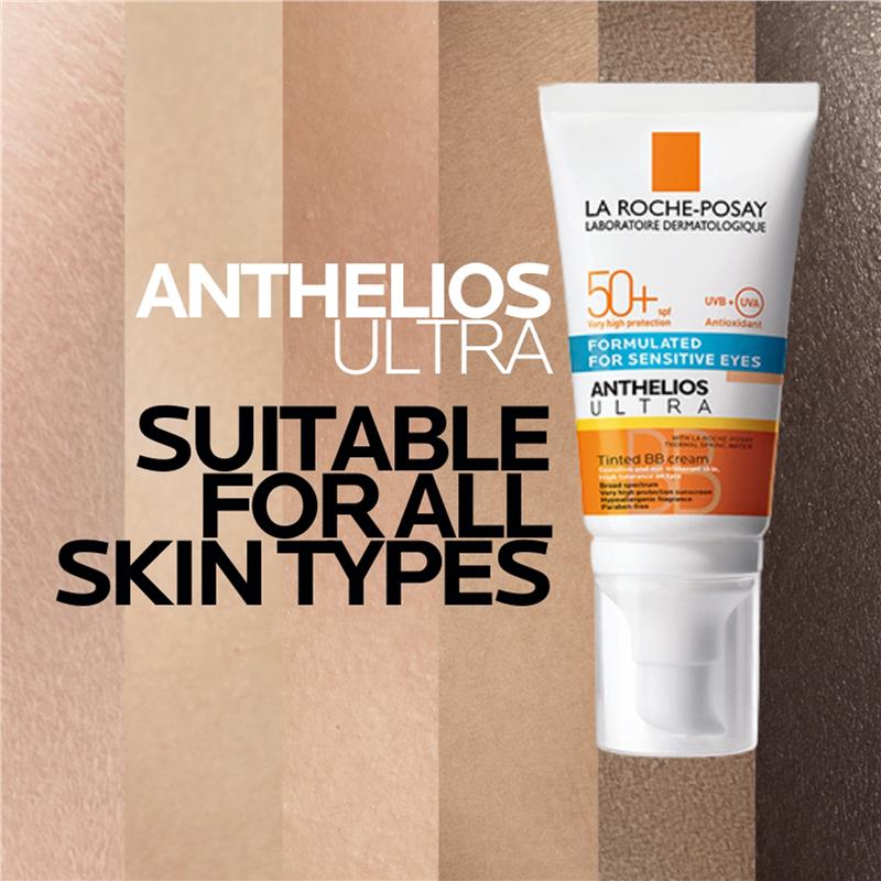 La Roche-Posay Anthelios ULTRA Tinted Sunscreen SPF50+ for Dry Skin - 50ml - Auzzi Store