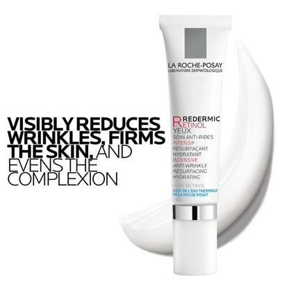 La Roche-Posay Redermic R Anti-Ageing Eye Cream 15ml - Retinol Eye Treatment-Auzzi Store
