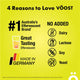 Voost Energy Effervescent Vitamins Orange & Mango, Vegan, 20 Tablets – view 5