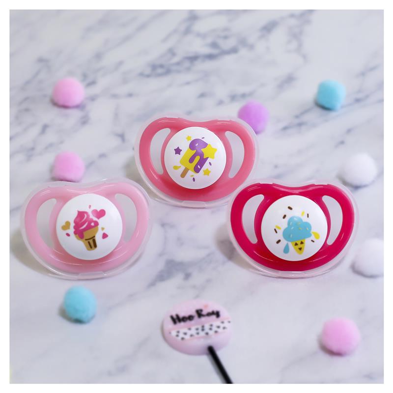 Pigeon MiniLight Pacifier Twin Pack - Size S (0+ Months)