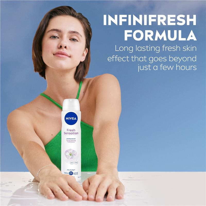 NIVEA Women's INFINIFRESH Deodorant 72hr Protection 250ml