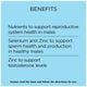 GO Healthy Oyster Plus Zinc 1-A-Day 120 Capsules – Male Health Support – view 5 - Auzzistore