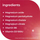 Nature's Way High Strength Magnesium 600mg with B6, D3 & Manganese - 300 Tablets – view 5 - Auzzistore
