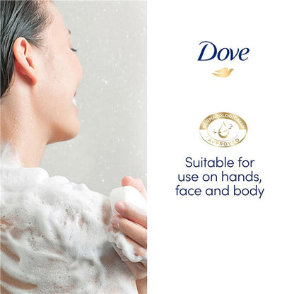 Dove Original Beauty Cream Bar 4 x 90g – Moisturizing, Sulfate-Free