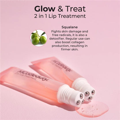 MCoBeauty Glow & Treat 2-In-1 Treatment Lip Oil Chocolate