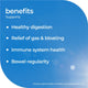 Nature's Way Restore Probiotic 10B CFU with Prebiotics, 90 Caps – view 5 - Auzzistore
