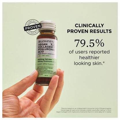 Dr LeWinn's Vegan Collagen Hyaluronic Acid Inner Beauty Liquid Shot (50ml)