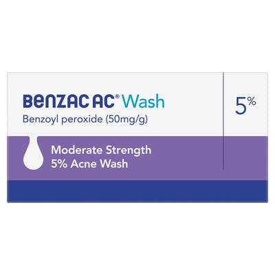 Benzac AC Wash 5% - 200mL Acne Treatment