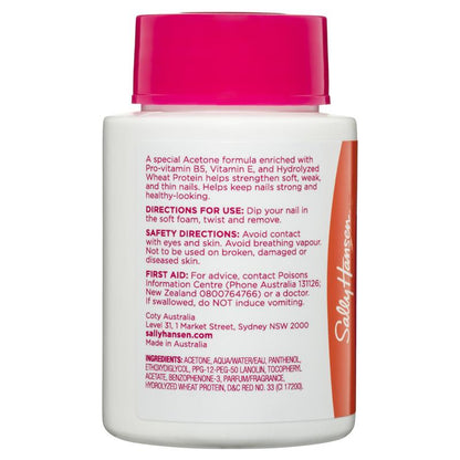 Sally Hansen Nail Polish Remover Pot Strengthening