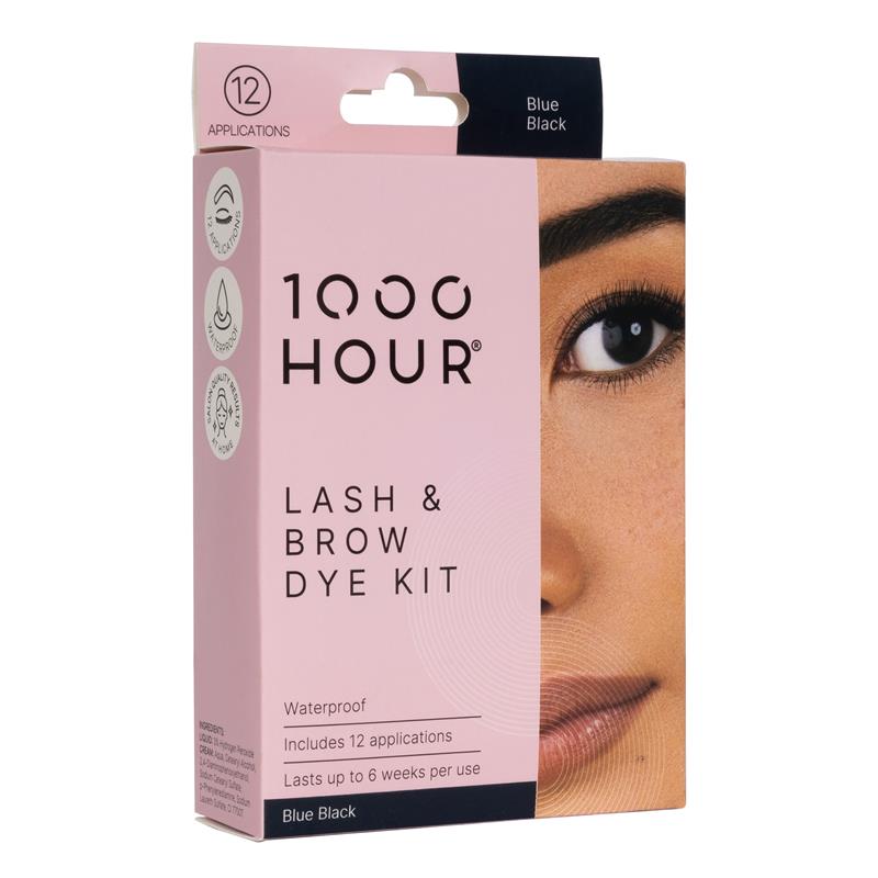 1000 Hour Eyelash & Brow Dye Kit - Blue/Black-Auzzi Store