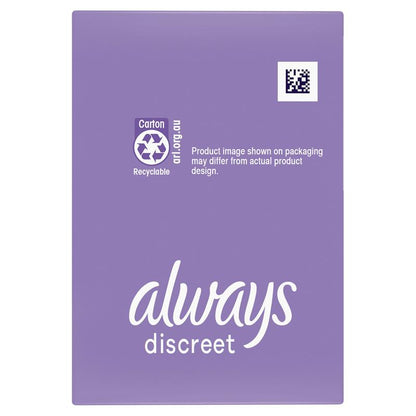 Always Discreet Level 3 Incontinence Liners with Odour Control, 24 liners