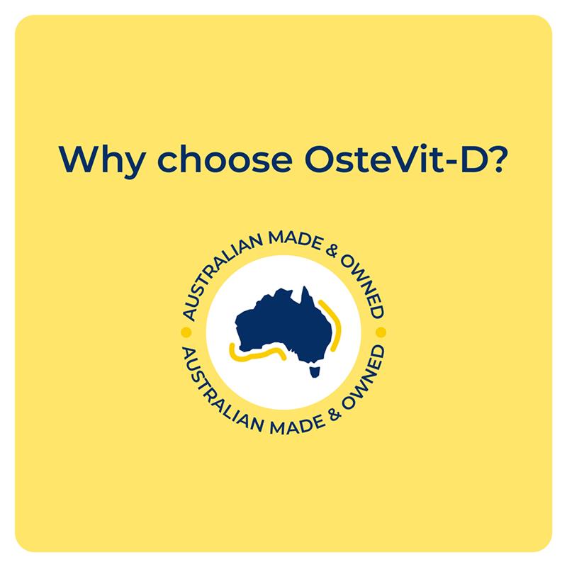 OsteVit-D Vitamin D3 & Calcium Chewable Tablets - 60 Count-Auzzi Store