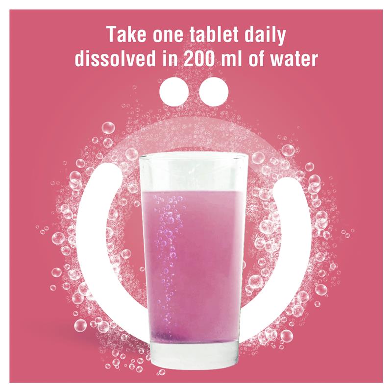 Voost Strawberry Magnesium Effervescent Tablets, 20 Count