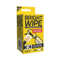 BrightWipe Lens Cleaning Wipes - 30 Pack
