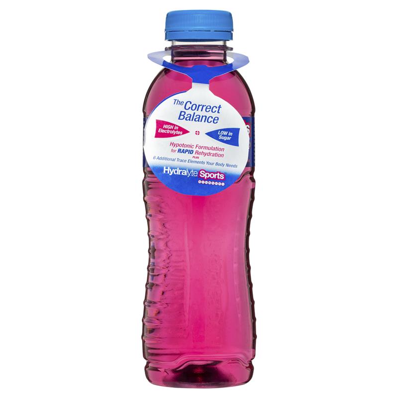 Hydralyte Sports Electrolyte Drink - Berry 600ml-Auzzi Store