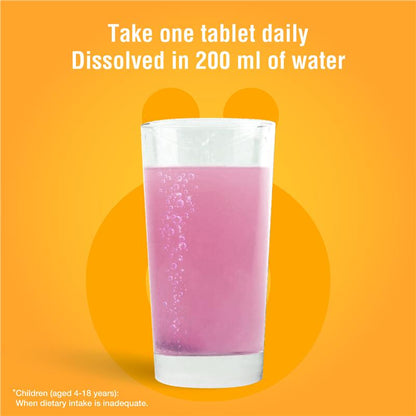 Voost Kids Calcium Effervescent Tablets 20 Pack