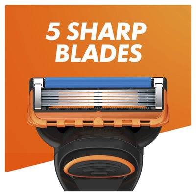 Gillette Fusion Power Razor + 1 Blade Refills - Advanced Shaving Technology