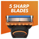Gillette Fusion Power Razor + 1 Blade Refills - Advanced Shaving Technology – view 4