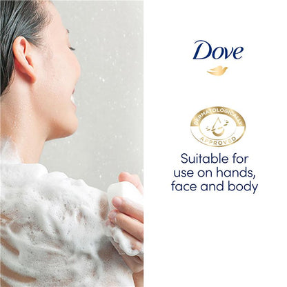 Dove Sensitive Beauty Bar 4x90g – Fragrance-Free, Moisturizing