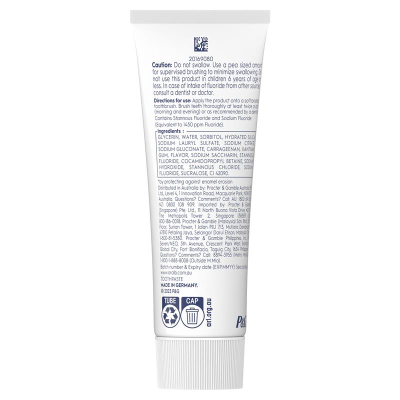 Oral-B Kids Toothpaste Early Cavity Defence 6+ Yrs - 92g