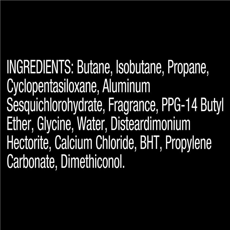 LYNX Black 165ml Antiperspirant Aerosol for Men – 72H Protection