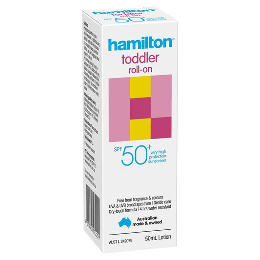 Hamilton Sun SPF 50+ Toddler Roll-On - 50ml - Auzzi Store