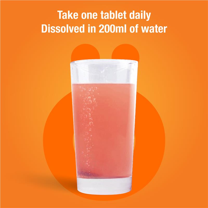 Voost Vitamin C Effervescent Tablets - Blood Orange, 20 Vegan