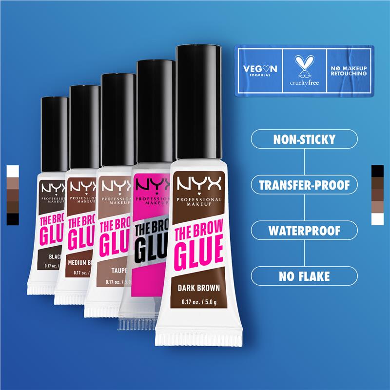 NYX The Brow Glue Medium Brown