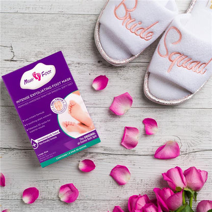 Milky Foot Large Intense Exfoliating Foot Peel Mask with AHAs & BHAs