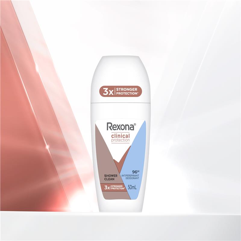 Rexona Women Clinical Strength Antiperspirant Roll-On 50ml - 96h Protection