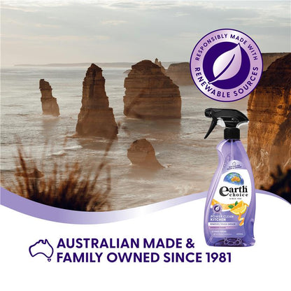 Earth Choice Kitchen Cleaner 600ml - Eco-Friendly Cleaning Power