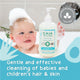 Gaia Natural Baby Hair & Body Wash 500ml - Gentle 2-in-1 Cleanser – view 6 - Auzzistore