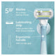 Gillette Venus Extra Smooth Women's 5-Blade Razor Refills, 4- Blades – view 6 - Auzzistore
