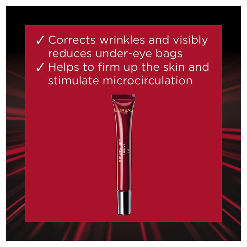 L'Oreal Paris Revitalift Laser Eye Cream - 15ml-Auzzi Store