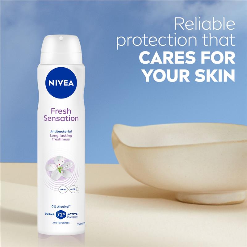 NIVEA Women's INFINIFRESH Deodorant 72hr Protection 250ml