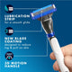 Gillette Mach3 Turbo Razor Cartridges 4-Pack – 3D Shave, 15 Uses – view 6 - Auzzistore
