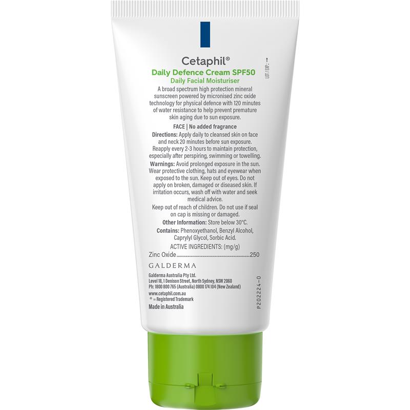 Cetaphil Daily Defence SPF50 - 50g: Ultimate Skin Protection