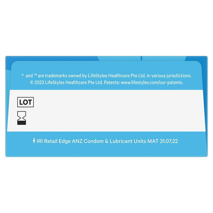 LifeStyles Regular Condoms 10 Pack – Natural Latex, Lubricated, Comfort Fit