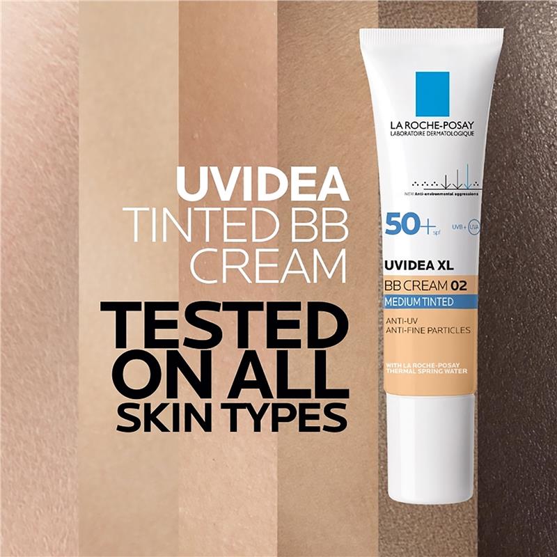 La Roche-Posay Uvidea XL BB Cream Shade Medium 30ml - Protective BB Cream for Sensitive Skin-Auzzi Store
