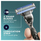 Gillette Mach3+ Replacement Razor Blades -  15 Shaves, Fits All Mach3 Handles – view 6