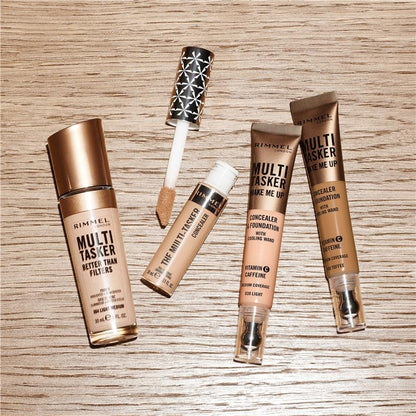 Rimmel Multi Tasker Wake Me Up Concealer & Foundation 090 Toffee