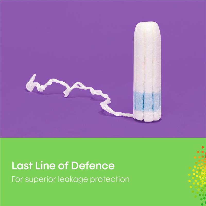 U by Kotex Mini Slim Tampons - 16 Tempons, 8g Absorbency, Individually Wrapped