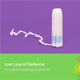U by Kotex Mini Slim Tampons - 16 Tempons, 8g Absorbency, Individually Wrapped – view 6