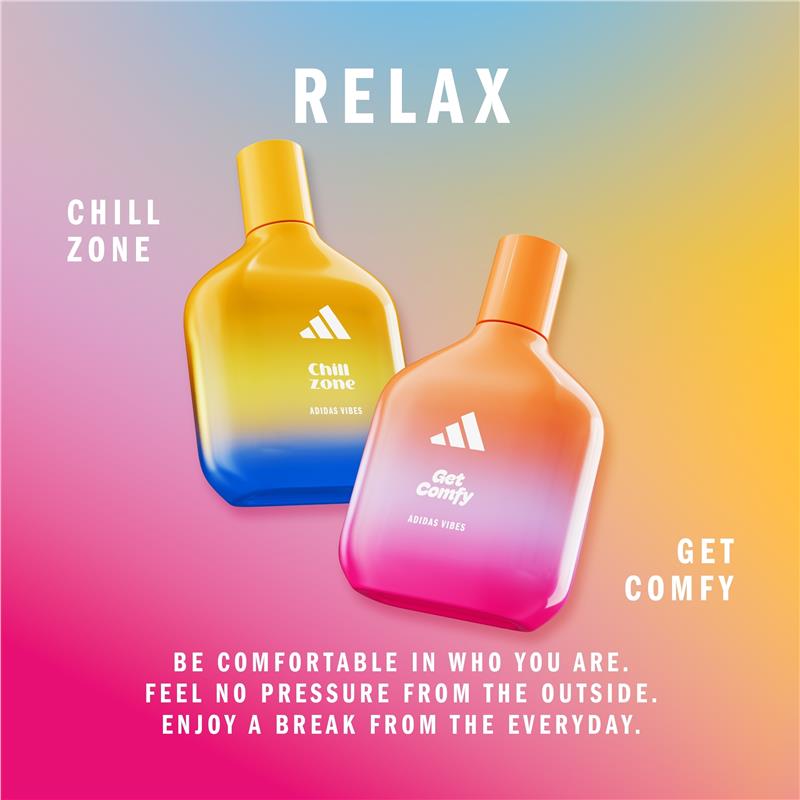 Adidas Vibes Chill Zone for Them Eau de Parfum 100ml - Relaxing Fragrance