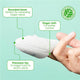 Manicare Biodegradable Plant-Based Reusable Face Cleansing Mitt – view 6