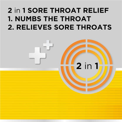 Strepsils Extra Honey Lemon Lozenges - 16 Pack for Sore Throat Relief - Auzzi Store