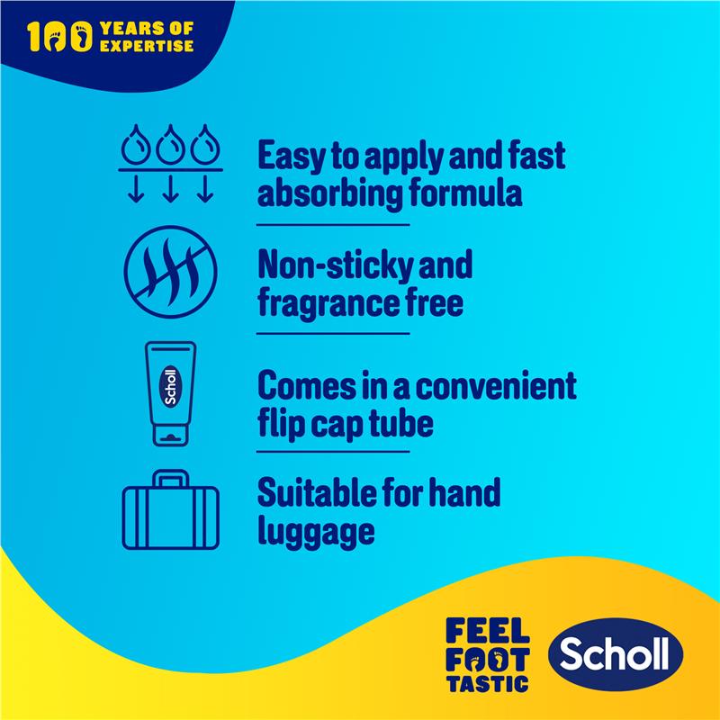 Scholl Eulactol Gold Heel Balm 60ml – 25% Urea for Dry Cracked Feet