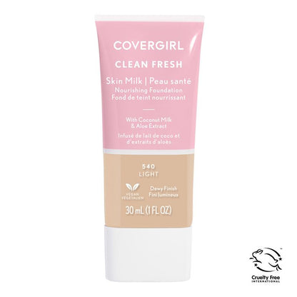 Covergirl Clean Fresh Skin Milk Vegan Foundation Light 540 Online Only