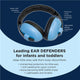 Banz Baby Hearing Protection Earmuffs - Sky Blue (3+ Months to 2 Years) – view 7 - Auzzistore