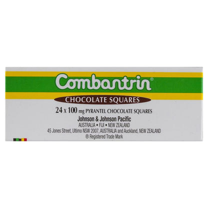 Combantrin Chocolate Squares 24 - Effective Worm Treatment-Auzzi Store